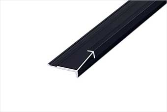 深圳航空纤维墙咔铝合金阳角线（哑黑氧化）