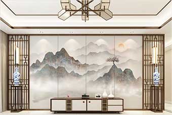 深圳森佰汇航空纤维（山水画系列）