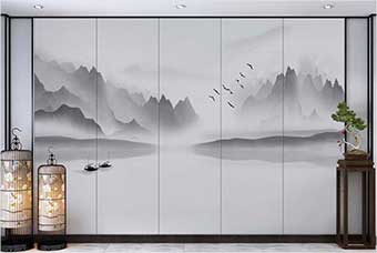 深圳森佰汇航空纤维（山水画系列）